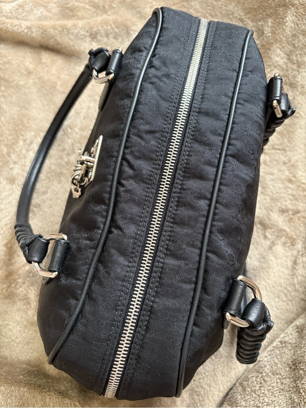 Christian Dior Galliano Era Black Diorissimo shoulder bag - Picture 7 of 8